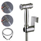 Antique Handheld Bidet Sprayer- Brushed Nickel Stainless Steel Muslim Shower for Toilet