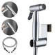 Chrome Bidet Sprayer for Toilet- Chrome Stainless Steel Shattaf with T- Valve