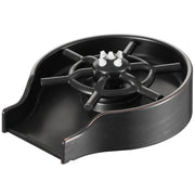 Oil Rubbed Bronze Glass Rinser for Kitchen Sink, Baby Bottle Washer Sink Accessories, Bar Cup Sprayer