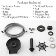 Oil Rubbed Bronze Glass Rinser for Kitchen Sink, Baby Bottle Washer Sink Accessories, Bar Cup Sprayer