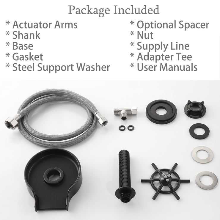 Oil Rubbed Bronze Glass Rinser for Kitchen Sink, Baby Bottle Washer Sink Accessories, Bar Cup Sprayer